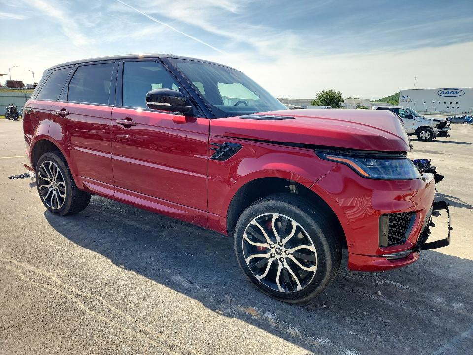2019 Land rover Range rover sport VIN SALWV2SV7KA843151 COPART salvage auction — FRONT END, Ok - Cert Of Title-Salvage, sold $7,200 on 2026-07-22 (photo 4)
