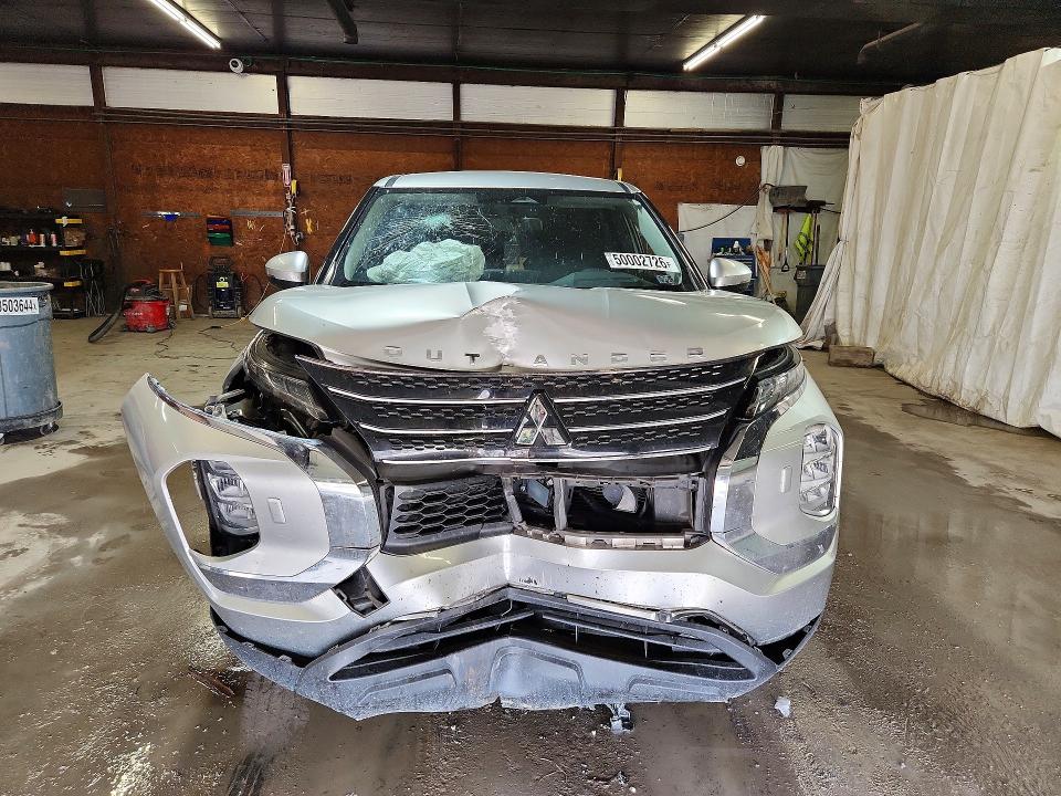 2022 Mitsubishi Outlander VIN JA4J4TA80NZ044544 COPART salvage auction — FRONT END, Pa - Certificate Of Salvage, sold $4,000 on 2026-07-09 (photo 5)