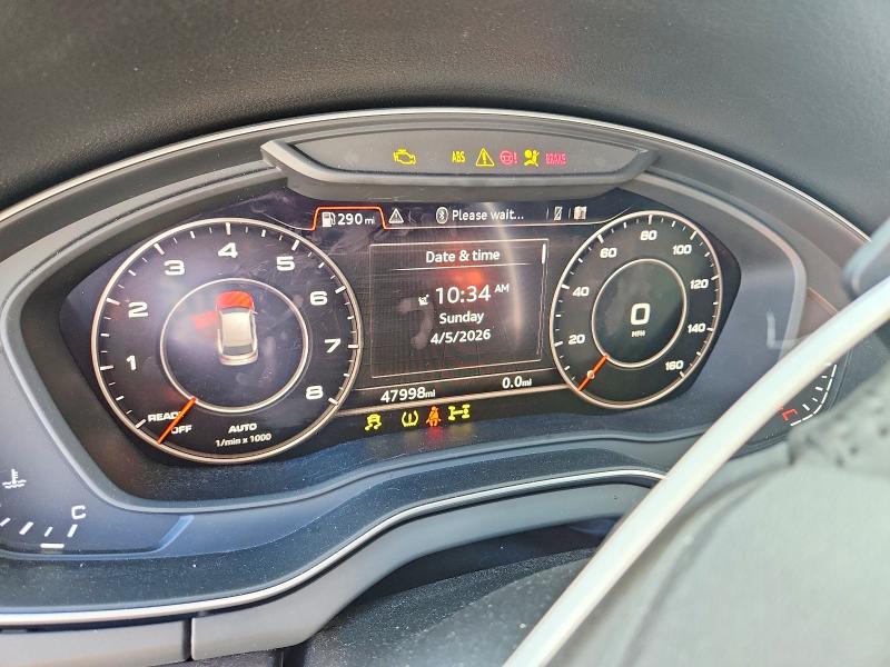 2019 Audi Q5 VIN WA1BNAFY5K2039892 COPART salvage auction — ENGINE BURN, Il - Salvage Certificate, sold $1,150 on 2026-07-31 (photo 9)