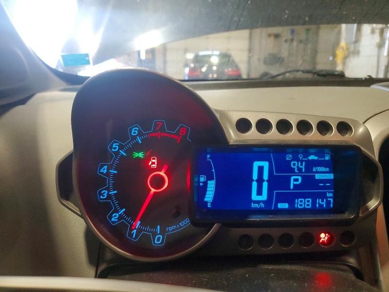 2015 Chevrolet SONIC VIN 1G1JC5SH3F4204085 COPART salvage auction — FRONT END, NB - SALVAGE TITLE, sold $325 on 2026-07-02 (photo 9)