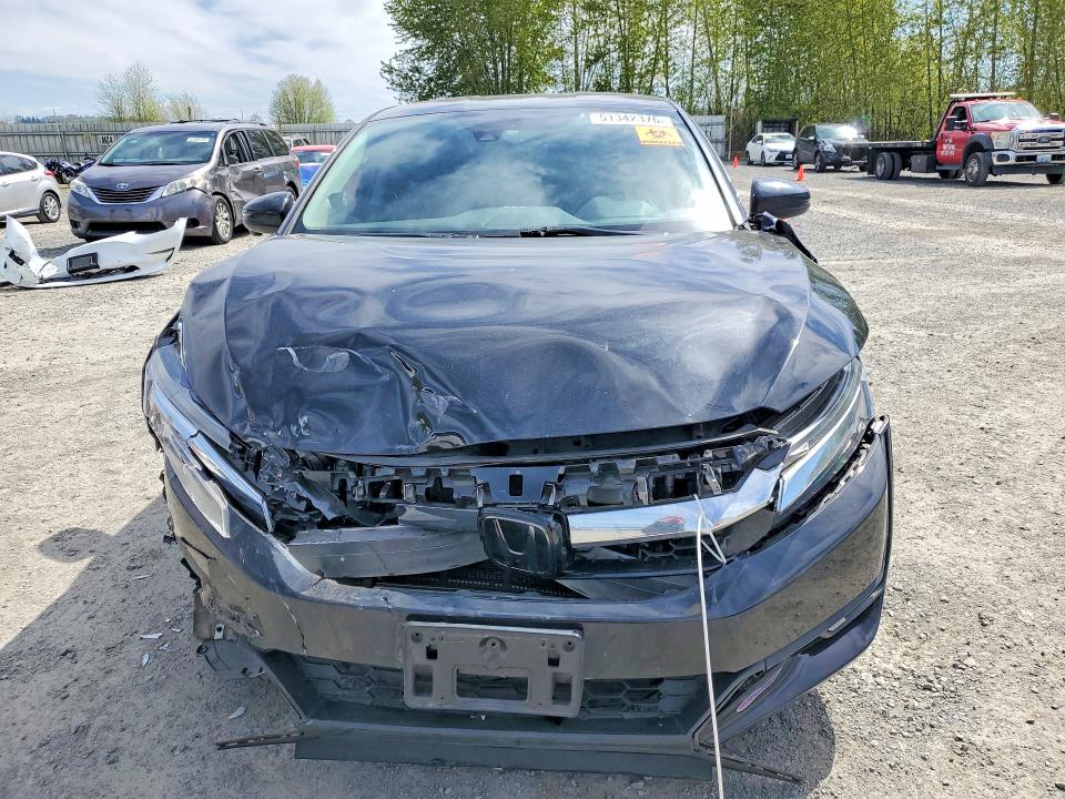 2019 Honda Clarity VIN JHMZC5F36KC002560 COPART salvage auction — FRONT END, CA - SALVAGE CERTIFICATE, sold $550 on 2026-07-27 (photo 5)