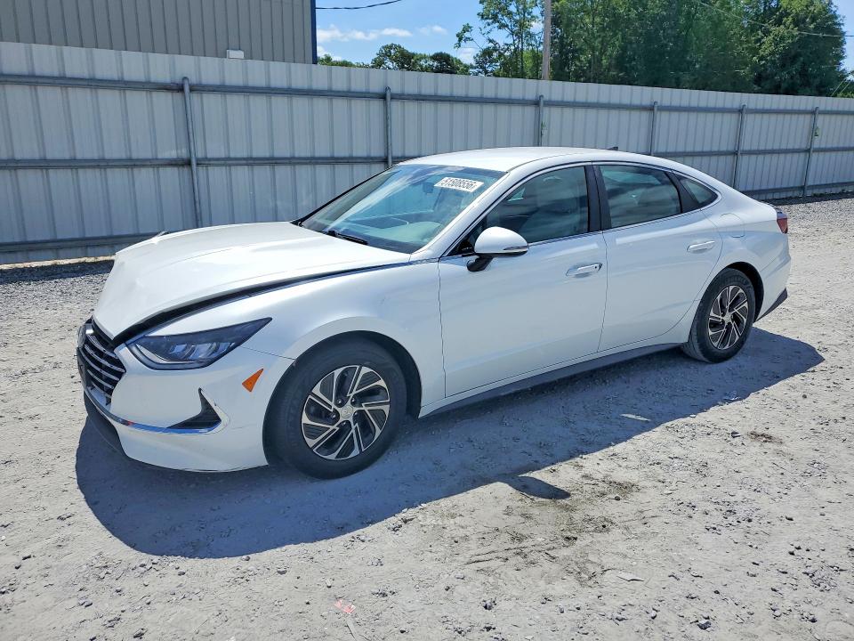2021 Hyundai Sonata VIN KMHL24JJ7MA035118 COPART salvage auction — FRONT END, Nc - Salvage Certificate Of Title, sold $5,100 on 2026-07-08 (photo 1)