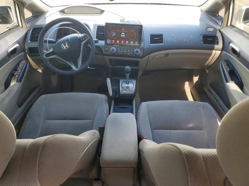 2010 Honda Civic VIN 2HGFA1F59AH515528 COPART salvage auction — FRONT END, Id - Salvage Certificate Of Title, sold $1,500 on 2026-07-09 (photo 8)
