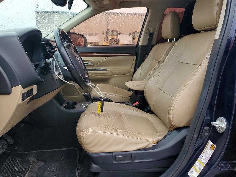 2014 Mitsubishi Outlander VIN JA4JZ4AX9EZ001867 COPART salvage auction — FRONT END, Salvage Title, sold $250 on 2026-07-23 (photo 7)