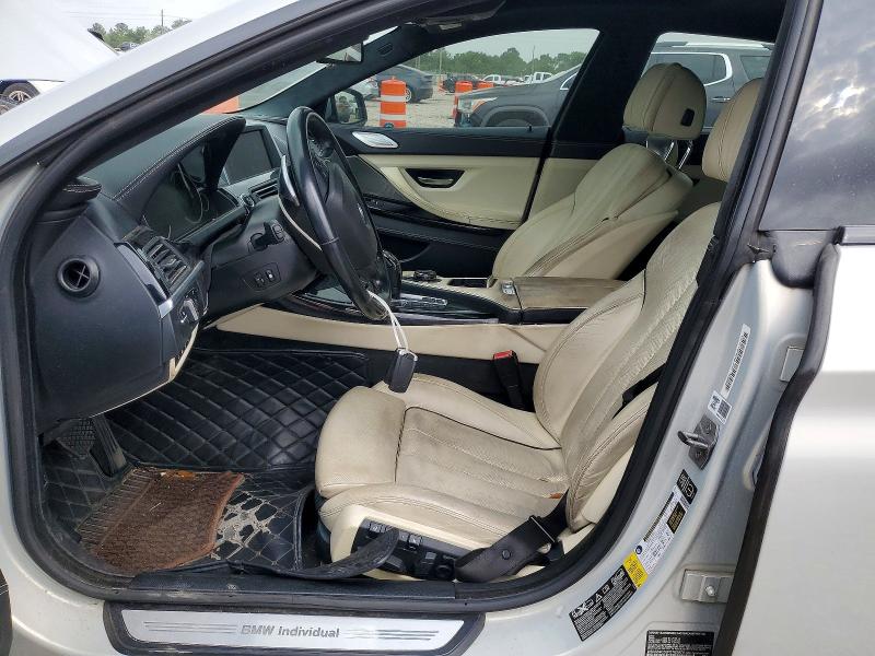 2015 BMW 6er VIN WBA6B4C53FD760974 COPART salvage auction — MINOR DENT/SCRATCHES, TX - CERTIFICATE OF TITLE, sold $3,150 on 2026-07-17 (photo 7)