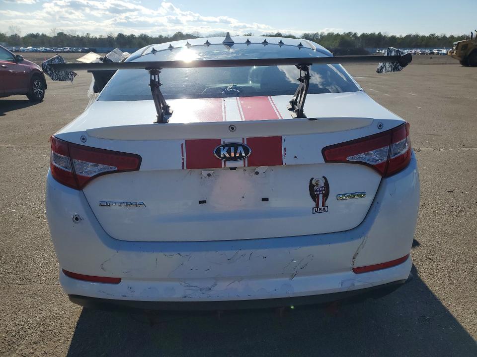 2012 Kia Optima VIN KNAGM4AD7C5027552 COPART salvage auction — MINOR DENT/SCRATCHES, NY, sold $475 on 2026-07-29 (photo 6)