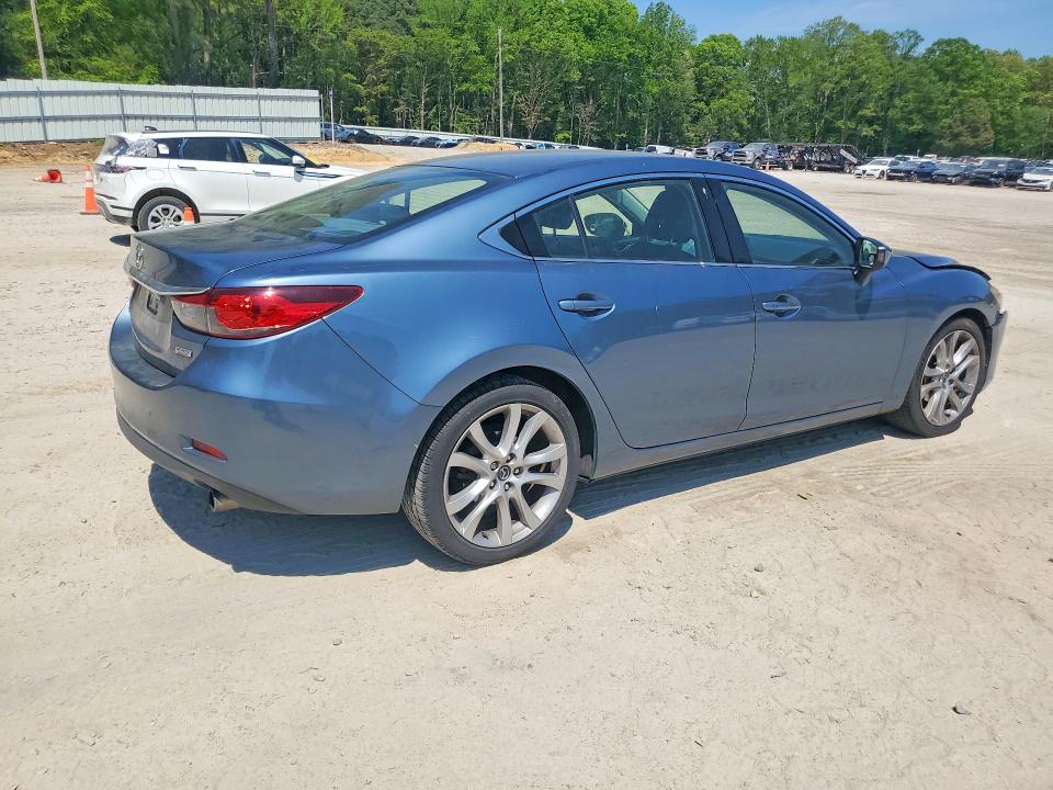 2016 Mazda 6 VIN JM1GJ1V58G1436301 COPART salvage auction — FRONT END, NC - SALVAGE CERTIFICATE OF TITLE, sold $1,150 on 2026-07-24 (photo 3)