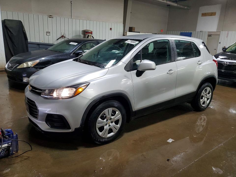 2018 Chevrolet Trax VIN KL7CJKSB7JB602644 COPART salvage auction — SIDE, Il - Salvage Certificate, sold $1,100 on 2026-07-09 (photo 1)