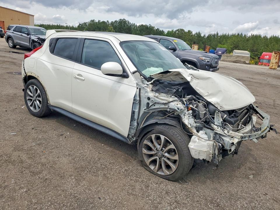 2013 Nissan Juke VIN JN8AF5MR0DT211474 COPART salvage auction — FRONT END, Sc - Cert Of Title-Salvage, sold $200 on 2026-07-10 (photo 4)
