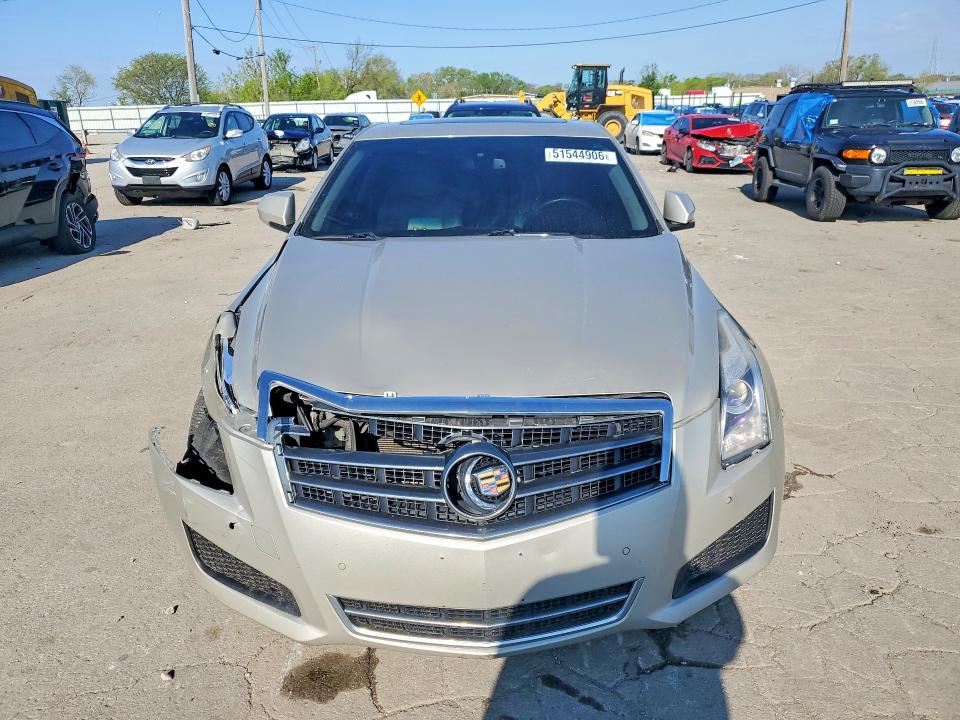2014 Cadillac Ats VIN 1G6AH5RX4E0102003 COPART salvage auction — FRONT END, Il - Salvage Certificate, sold $575 on 2026-07-03 (photo 5)