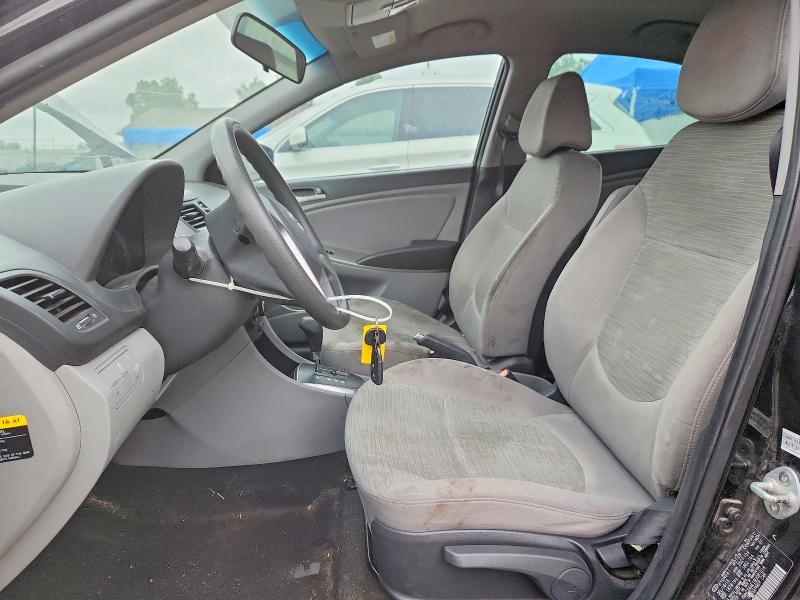 2016 Hyundai Accent VIN KMHCT4AE1GU081014 COPART salvage auction — REAR END, Ks - Cert Of Title-Salvage, sold $550 on 2026-07-20 (photo 7)
