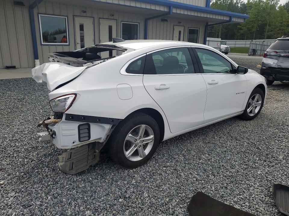 2025 Chevrolet Malibu VIN 1G1ZC5STXSF117824 COPART salvage auction — REAR END, Nc - Salvage Certificate Of Title, sold $3,500 on 2026-07-02 (photo 3)