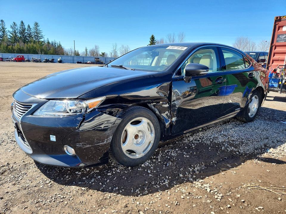 2015 Lexus ES VIN JTHBW1GG9F2095363 COPART salvage auction — SIDE, On - Permit No Brand - Unfit, sold $3,150 on 2026-07-30 (photo 1)