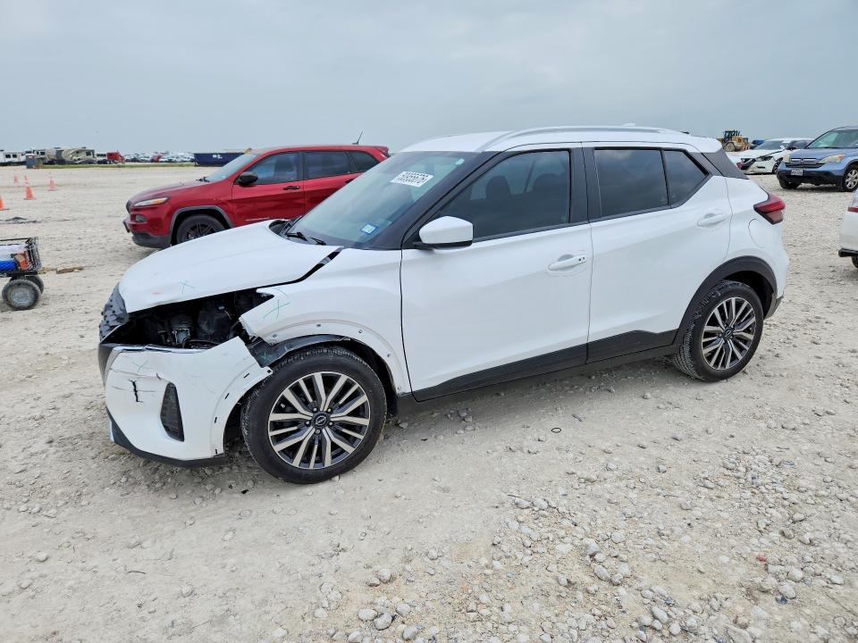 2024 Nissan Kicks VIN 3N1CP5CV7RL562154 COPART salvage auction — FRONT END, Tx - Salvage Vehicle Title, sold $4,550 on 2026-07-09 (photo 1)