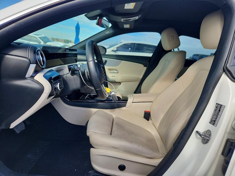 2021 Mercedes-benz Cla-klasse VIN W1K5J4GB7MN208537 COPART salvage auction — FRONT END, Tx - Salvage Vehicle Title, sold $9,100 on 2026-07-27 (photo 7)