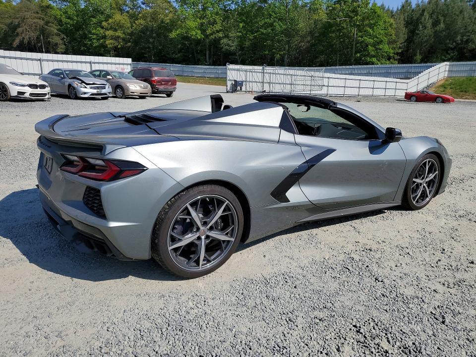 2023 Chevrolet Corvette VIN 1G1YB3D48P5137723 COPART salvage auction — UNDERCARRIAGE, Nc - Salvage Certificate Of Title, sold $56,000 on 2026-07-09 (photo 3)
