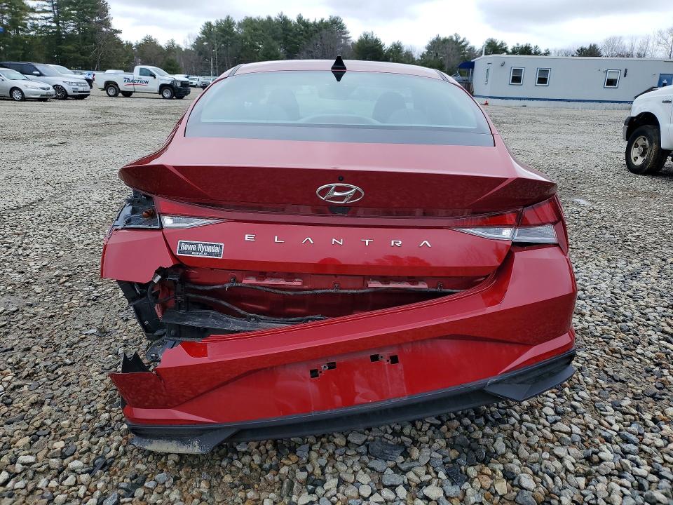 2023 Hyundai Elantra VIN KMHLM4AG0PU375518 COPART salvage auction — SIDE, Me - Cert Of Title-Salvage Collisio, sold $3,200 on 2026-07-09 (photo 6)