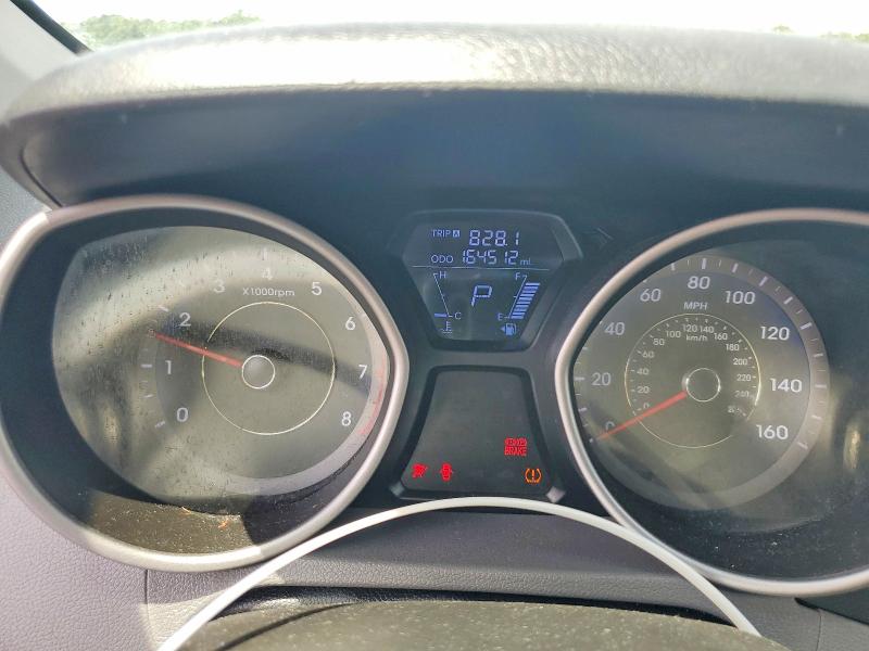 2012 Hyundai Elantra VIN KMHDH4AE2CU259433 COPART salvage auction — REAR END, SC - CERT OF TITLE-SALVAGE, sold $550 on 2026-07-09 (photo 9)