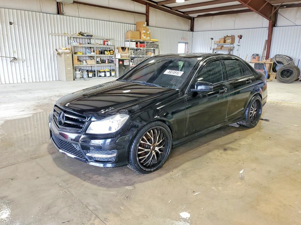 2014 Mercedes-benz C class VIN WDDGF8AB0ER317362 COPART salvage auction — MINOR DENT/SCRATCHES, Wv - Certificate Of Title, sold $475 on 2026-08-04 (photo 1)