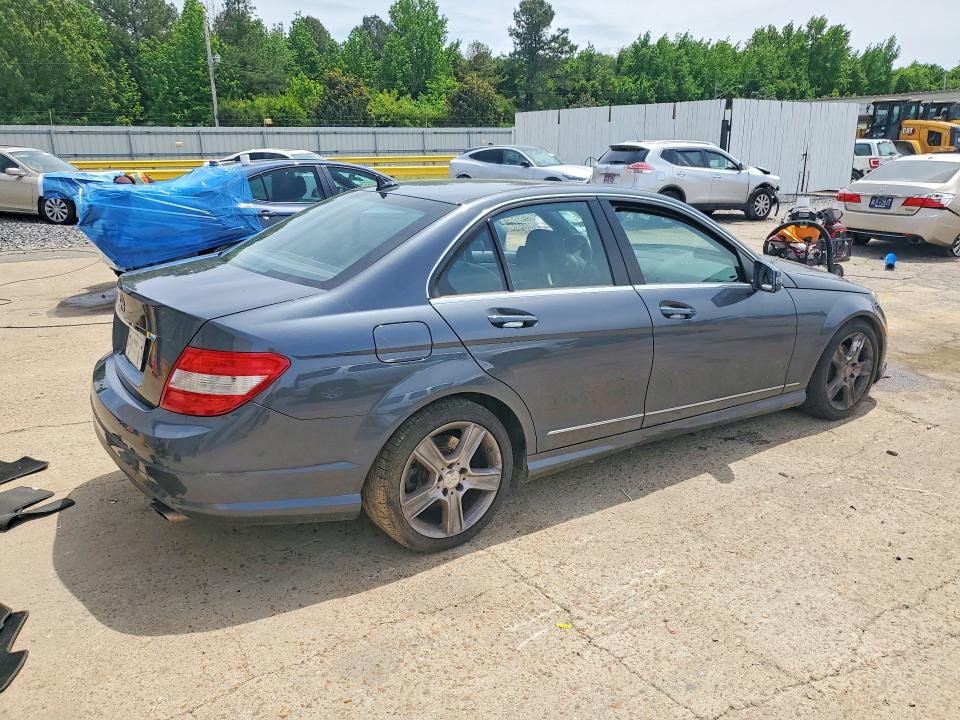 2010 Mercedes-benz C-klasse VIN WDDGF5EB9AR098355 COPART salvage auction — FRONT END, Tn - Salvage Certificate, sold $425 on 2026-07-14 (photo 3)