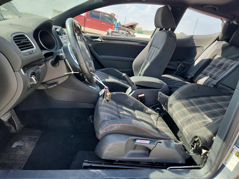 2012 Volkswagen Gti VIN WVWFD7AJ8CW135856 COPART salvage auction — REAR END, Tx - Certificate Of Title, sold $100 on 2026-08-13 (photo 7)
