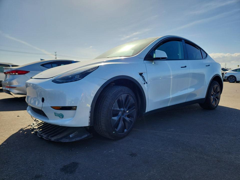 2025 Tesla Model y VIN 7SAYGDEE7SF238154 — COPART salvage auction photo