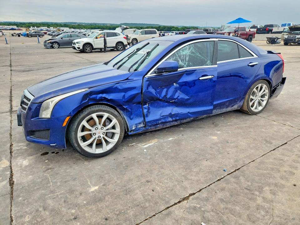 2014 Cadillac Ats VIN 1G6AA5RX6E0171649 COPART salvage auction — ALL OVER, Tx - Salvage Vehicle Title, sold $925 on 2026-07-09 (photo 1)