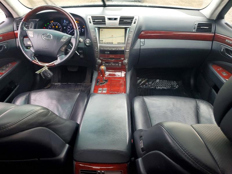 2009 Lexus Ls VIN JTHDL46F295000608 COPART salvage auction — SIDE, Il - Salvage Certificate, sold $1,800 on 2026-07-31 (photo 8)
