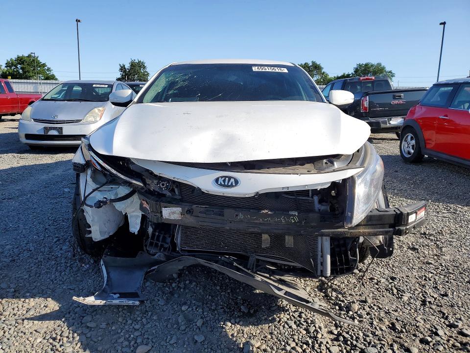 2015 Kia Optima VIN KNAGM4A78F5596148 COPART salvage auction — FRONT END, Ca - Salvage Certificate, sold $350 on 2026-07-09 (photo 5)