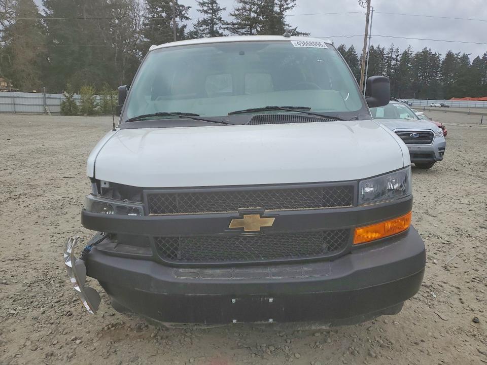 2023 Chevrolet Express 2500 VIN 1GCWGAFP1P1106543 COPART salvage auction — FRONT END, Mo - Junking Certificate, sold $8,200 on 2026-07-10 (photo 5)