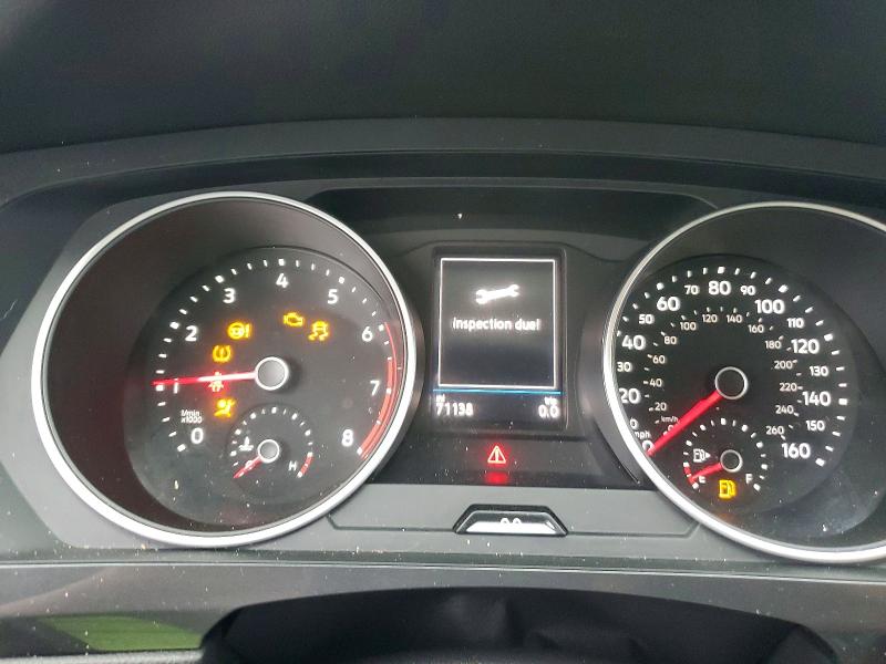 2021 Volkswagen Tiguan VIN 3VV3B7AX7MM012923 COPART salvage auction — FRONT END, Ms - Cert Of Title-Salvaged, sold $3,650 on 2026-07-03 (photo 9)