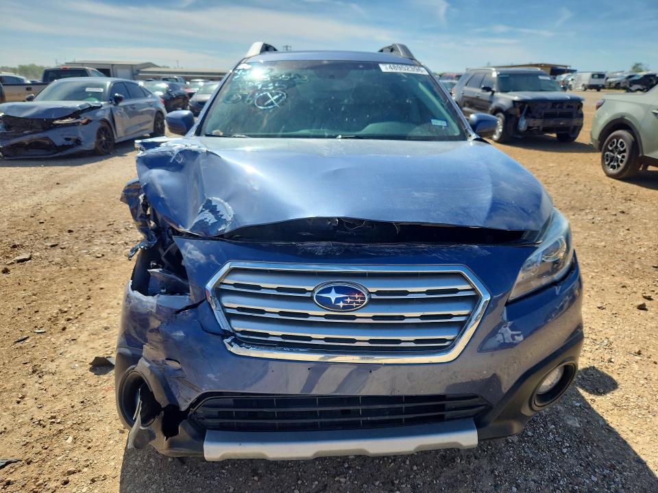 2016 Subaru Outback VIN 4S4BSBNC6G3310935 COPART salvage auction — FRONT END, Tx - Salvage Vehicle Title, sold $1,650 on 2026-07-09 (photo 5)
