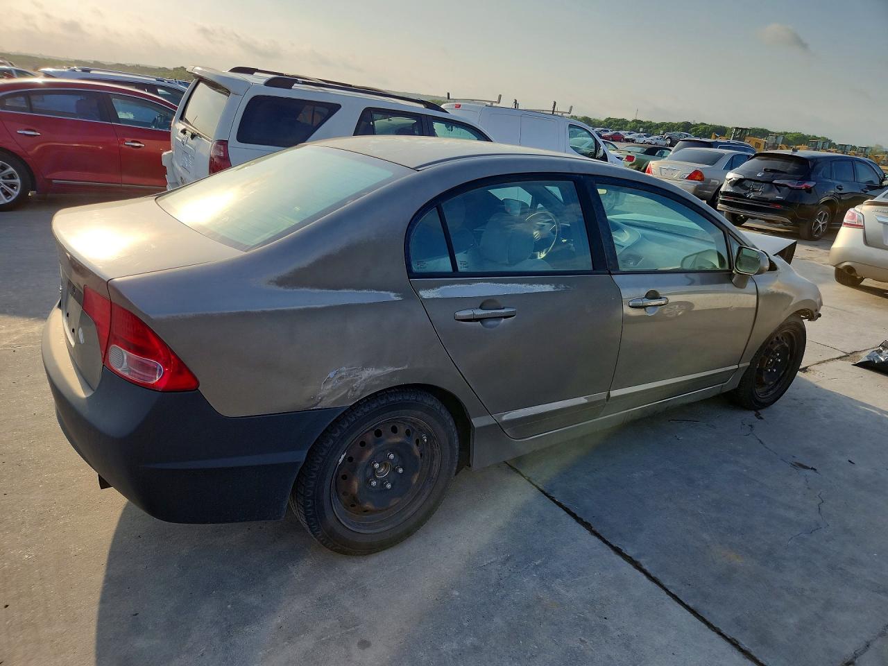 2006 Honda Civic VIN 1HGFA16896L114176 COPART salvage auction — Front End, Sv - Salvage Title, sold $525 on 2026-07-09 (photo 3)