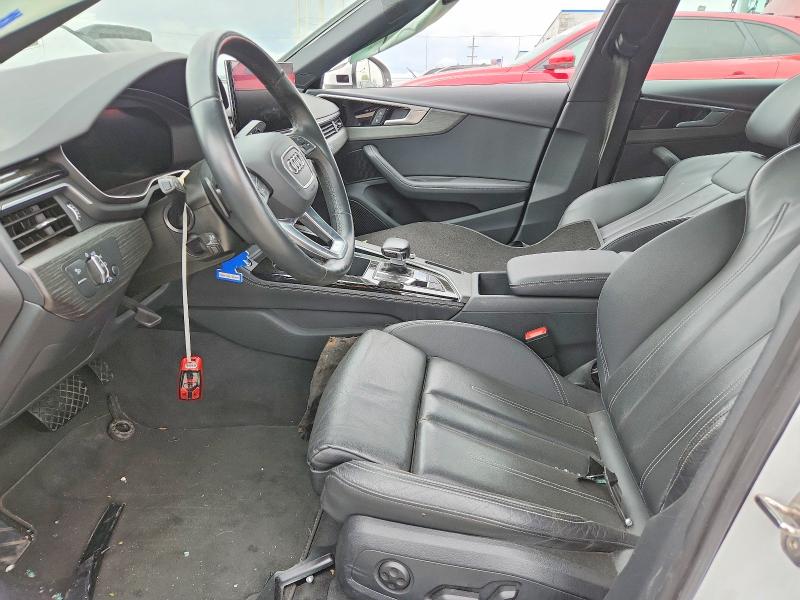2023 Audi A4 VIN WAUEAAF48PN016802 COPART salvage auction — FRONT END, Il - Salvage Certificate, sold $5,700 on 2026-07-29 (photo 7)