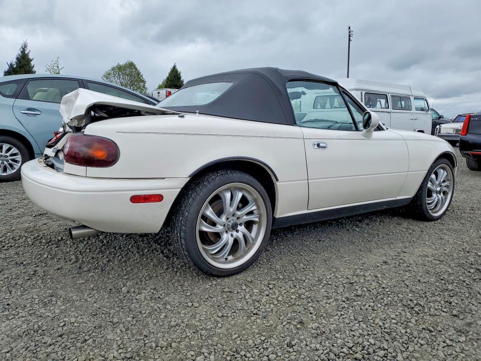 1997 Mazda Mx-5 VIN JM1NA3533V0724442 COPART salvage auction — REAR END, Or - Salvage Title Certificate, sold $3,050 on 2026-07-28 (photo 3)