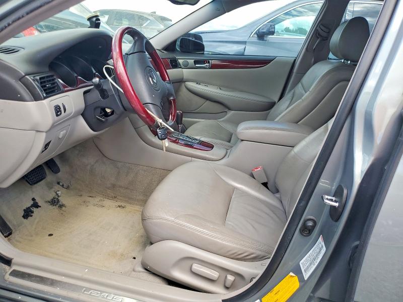 2003 Lexus ES VIN JTHBF30G330127768 COPART salvage auction — FRONT END, Fl - Cert Of Title Slvg Rebuildable, sold $10 on 2026-07-28 (photo 7)