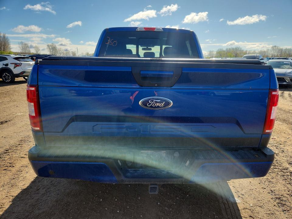 2018 Ford F-150 VIN 1FTEW1EP7JFB54803 COPART salvage auction — SIDE, Mi - Certificate Of Title, sold $8,200 on 2026-07-29 (photo 6)