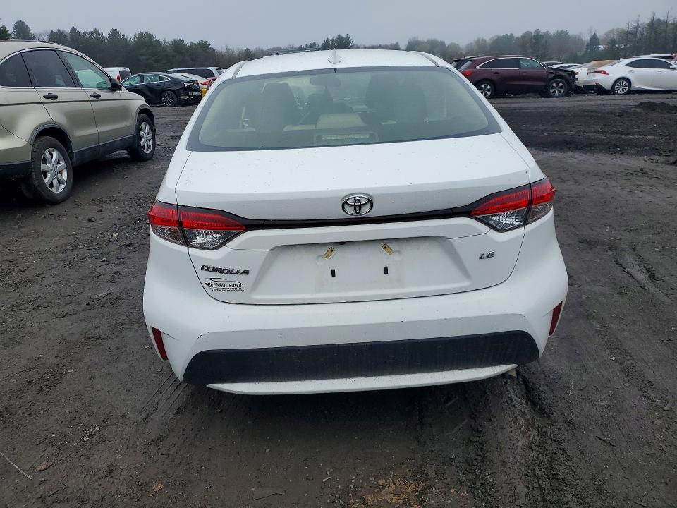2022 Toyota Corolla VIN JTDEPMAE7N3019766 COPART salvage auction — FRONT END, Md - Cert Of Salvage > 75% Damage, sold $2,950 on 2026-07-13 (photo 6)