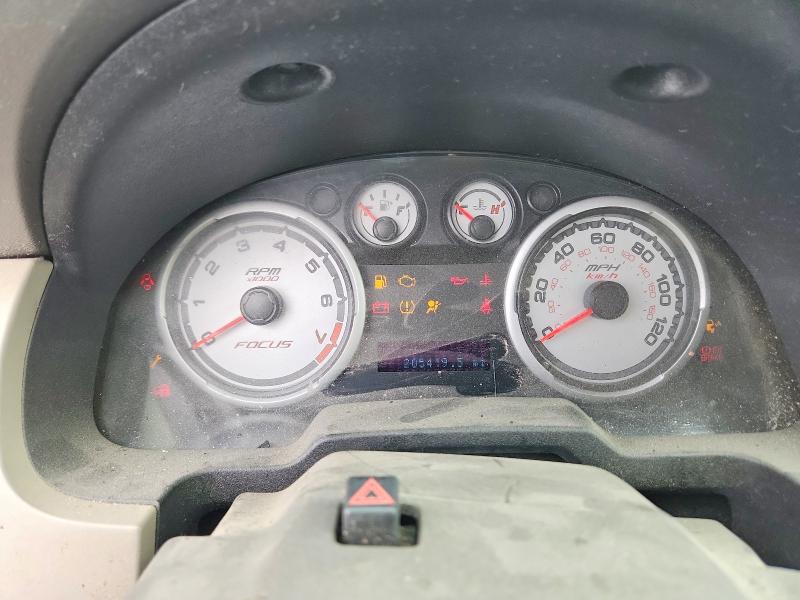 2008 Ford Focus VIN 1FAHP35N48W116059 COPART salvage auction — FRONT END, Ca - Salvage Certificate, sold $175 on 2026-07-08 (photo 9)
