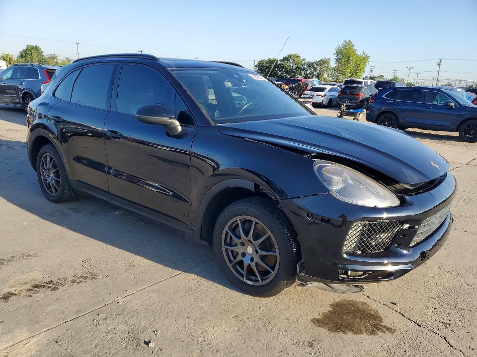 2020 Porsche Cayenne VIN WP1AA2AY7LDA08867 COPART salvage auction — FRONT END, Ca - Salvage Certificate, sold $17,400 on 2026-07-08 (photo 4)