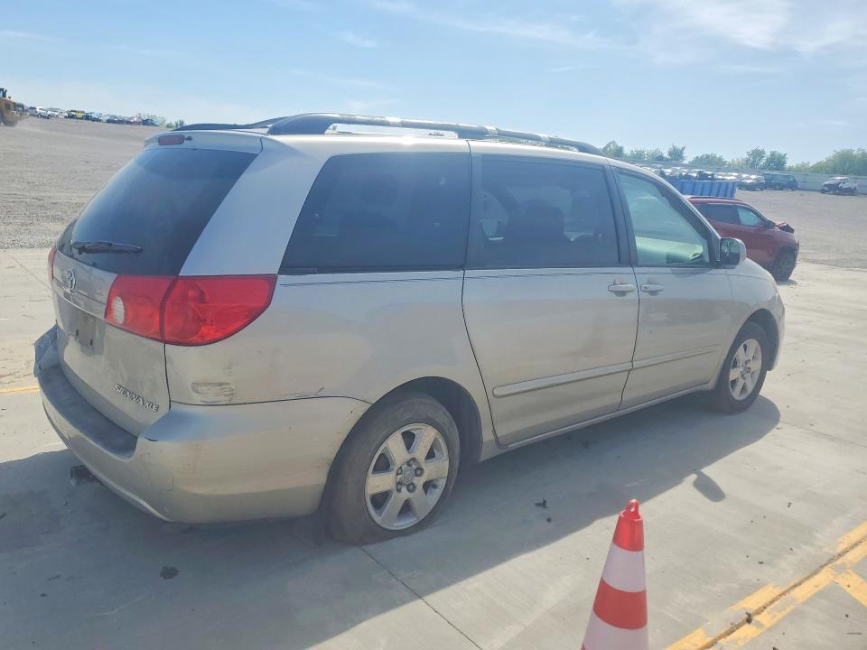 2006 Toyota Sienna VIN 5TDZA22C06S523774 COPART salvage auction — REAR END, Ky - Cert Of Title-Salvage, sold $875 on 2026-07-09 (photo 3)