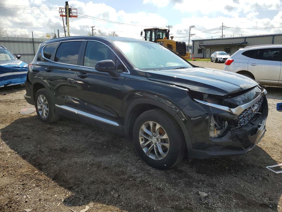2020 Hyundai Santa fe VIN 5NMS2CAD2LH161346 COPART salvage auction — REAR END, Il - Salvage Certificate, sold $3,200 on 2026-07-03 (photo 4)