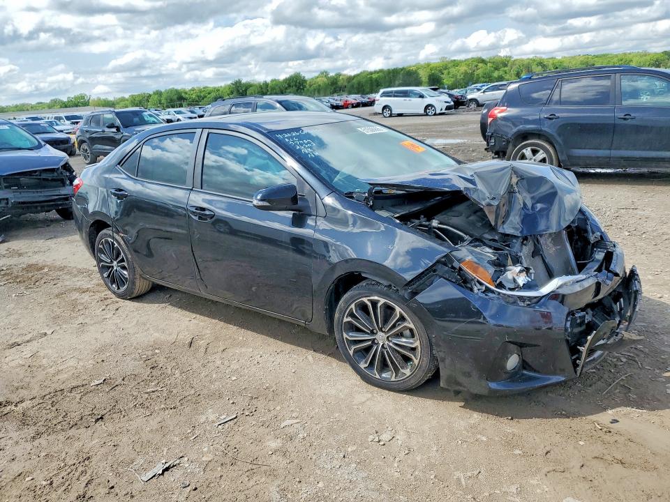 2016 Toyota Corolla VIN 5YFBURHE5GP477945 COPART salvage auction — FRONT END, Ks - Cert Of Title-Salvage, sold $1,600 on 2026-07-08 (photo 4)