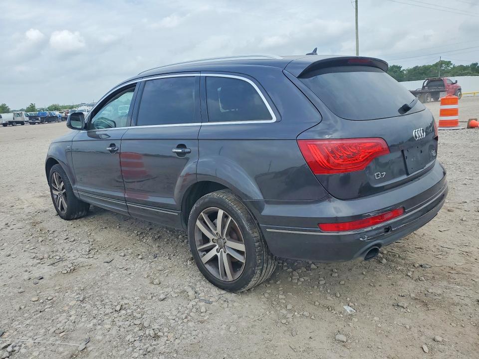 2015 Audi Q7 VIN WA1LGAFE7FD006973 COPART salvage auction — MECHANICAL, Tx - Certificate Of Title (P), sold $2,450 on 2026-07-09 (photo 2)