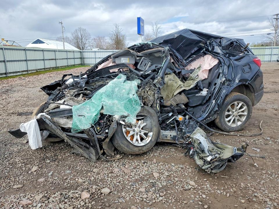 2020 Chevrolet Equinox VIN 2GNAXUEV3L6134984 COPART salvage auction — ALL OVER, Ny - Mv-907A Salvage Certificate, sold $250 on 2026-07-06 (photo 1)