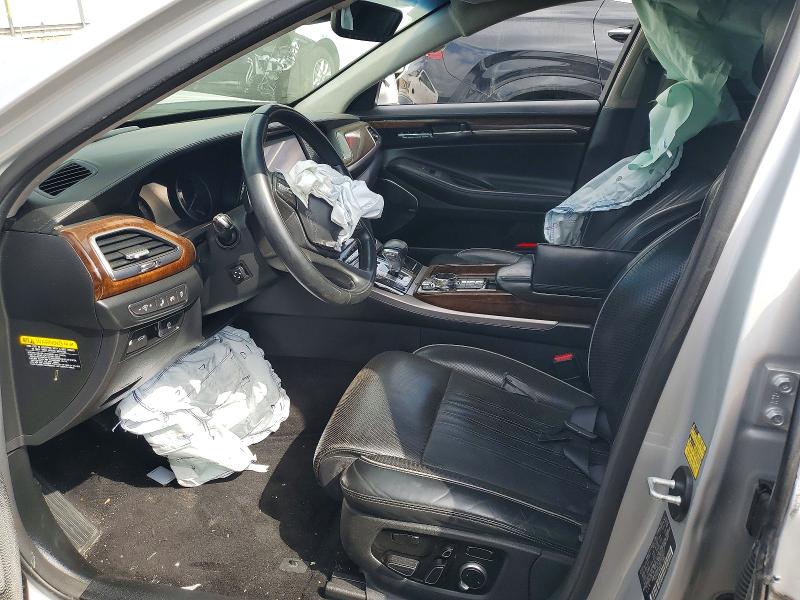 2017 Genesis G90 VIN KMHG34JA1HU033027 COPART salvage auction — FRONT END, Il - Salvage Certificate, sold $975 on 2026-07-02 (photo 7)