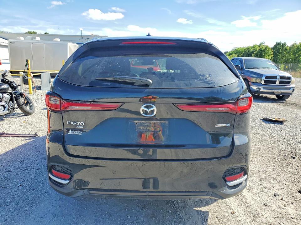 2025 Mazda Cx-70 VIN JM3KJEHA3S1107807 COPART salvage auction — FRONT END, AR - CERT OF TITLE-SALVAGE, sold $8,900 on 2026-08-29 (photo 6)