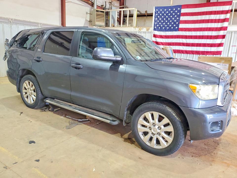 2009 Toyota Sequoia VIN 5TDZT64A79S000754 COPART salvage auction — REAR END, TX - SALVAGE VEHICLE TITLE (P), sold $1,450 on 2026-07-27 (photo 4)