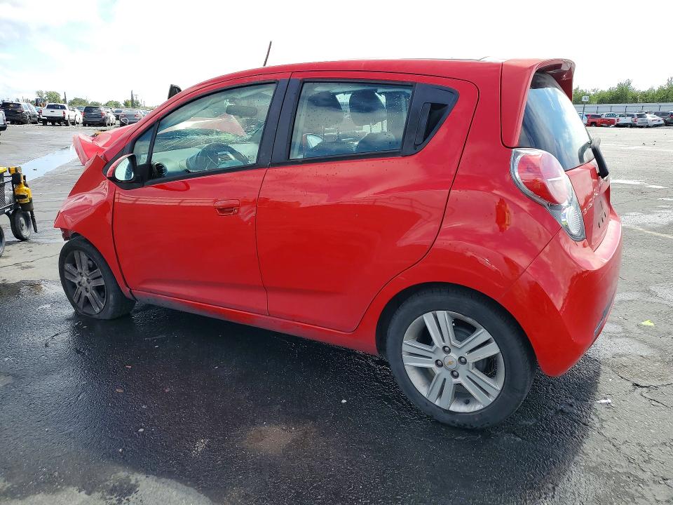 2015 Chevrolet Spark VIN KL8CD6S99FC727475 COPART salvage auction — FRONT END, Ca - Salvage Certificate, sold $70 on 2026-07-30 (photo 2)
