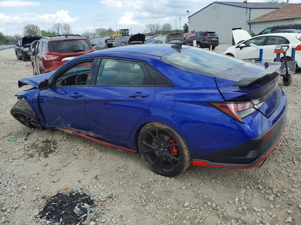 2026 Hyundai Elantra VIN KMHLW4DK4TU037415 COPART salvage auction — FRONT END, Id - Salvage Certificate Of Title, sold $3,750 on 2026-07-10 (photo 2)